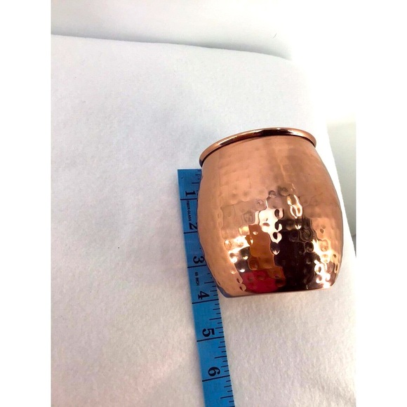 Core Home Copper Handmade Hammered Drinking Cup Home & Kitchen - Picture 6 of 10